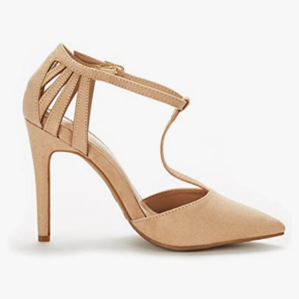 Oppointed Mary Nude Heels, Size 8 - Picture 3 of 17